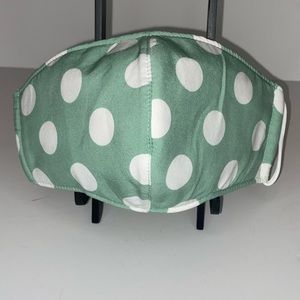 Poka dot face masks